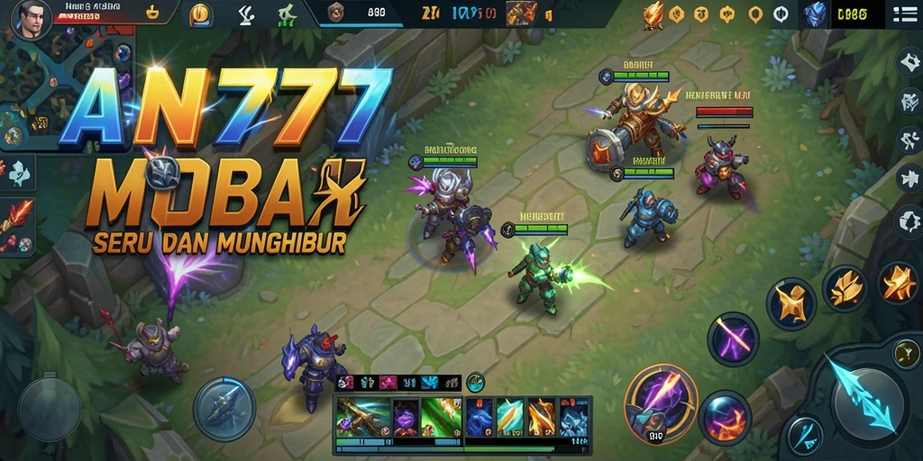 Screenshot gameplay AN777 menampilkan aksi pertarungan yang mendebarkan.