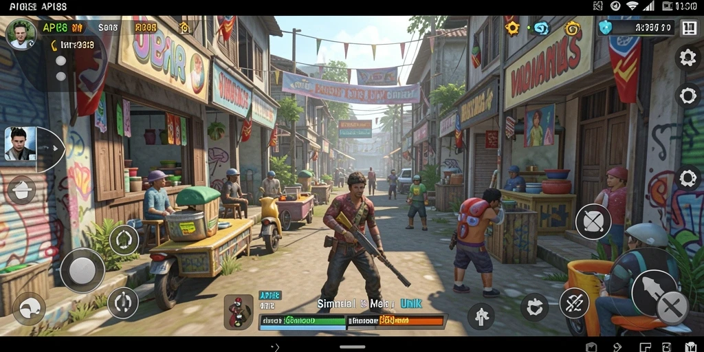 Tangkapan layar dari gameplay <strong>API88</strong> menunjukkan dunia simulasi yang memikat.