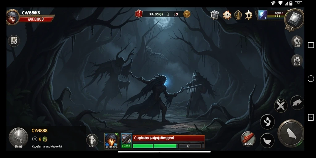 Gameplay menakutkan di CW8888 dengan atmosfer Horror yang mengerikan.
