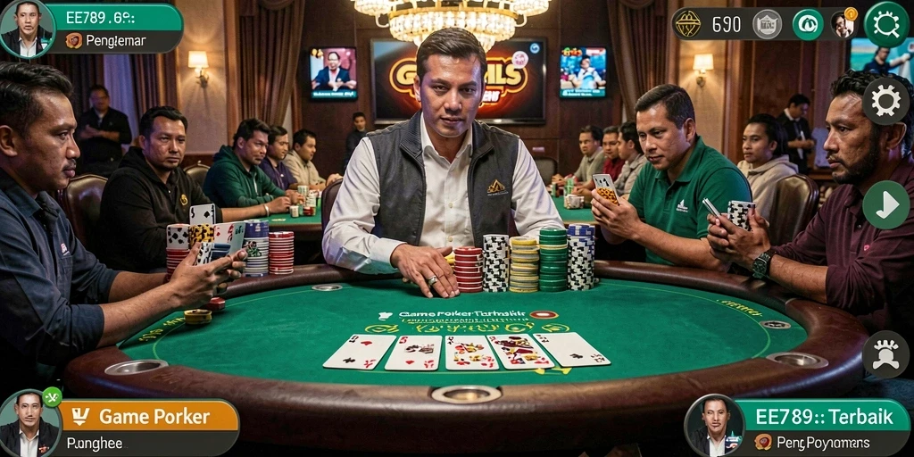 Gameplay Poker yang mendebarkan di EE789, tunjukkan kemampuan Anda.