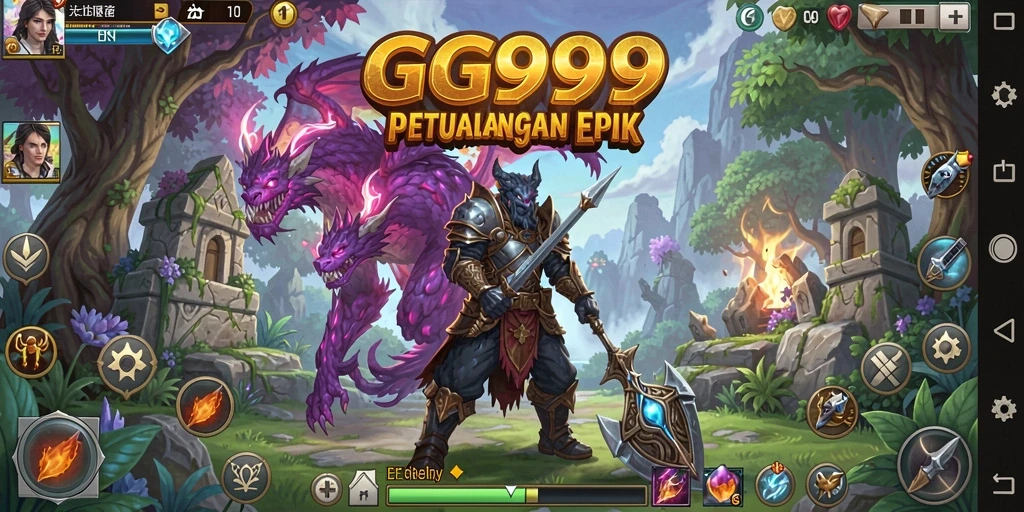 Tampilan gameplay GG999 yang seru dan penuh aksi.