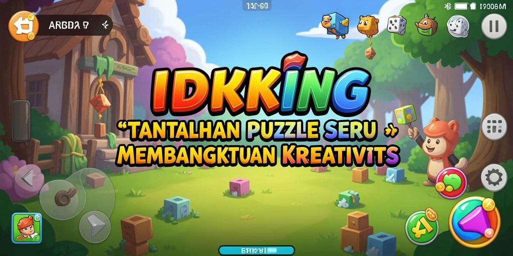 Tampilan gameplay menantang dari IDRKING yang memukau.