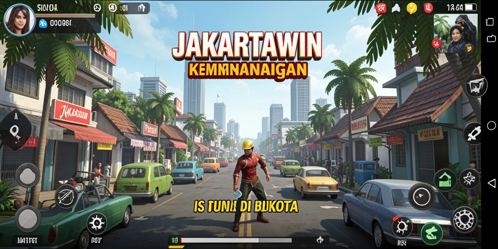 Tampilan gameplay <strong>JAKARTAWIN</strong> yang memukau dan penuh tantangan.