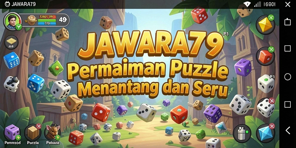 Gameplay JAWARA79 dengan berbagai teka-teki menarik yang menantang pikiran.
