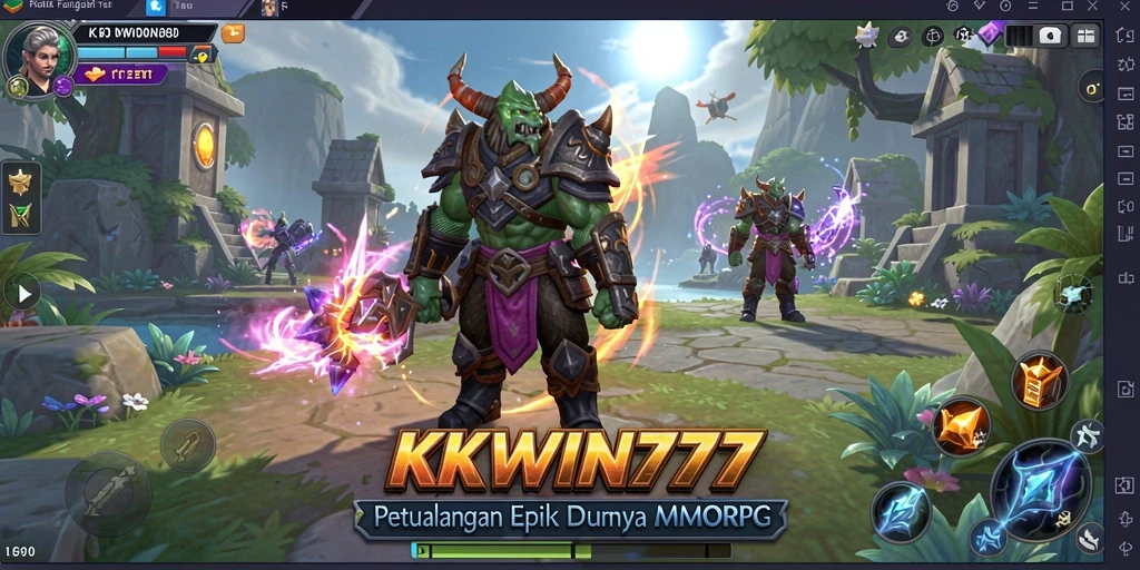 Tangkapan layar KKWIN777 menampilkan aksi gameplay yang seru dan grafis fantastis.