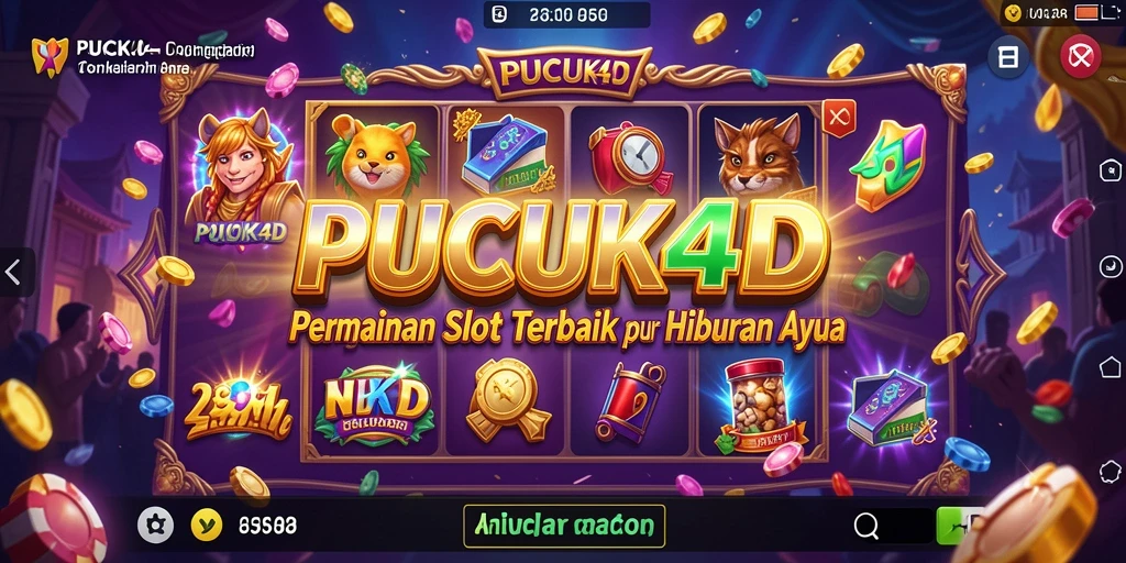 Screenshot gameplay PUCUK4D yang menampilkan keseruan bermain slot.