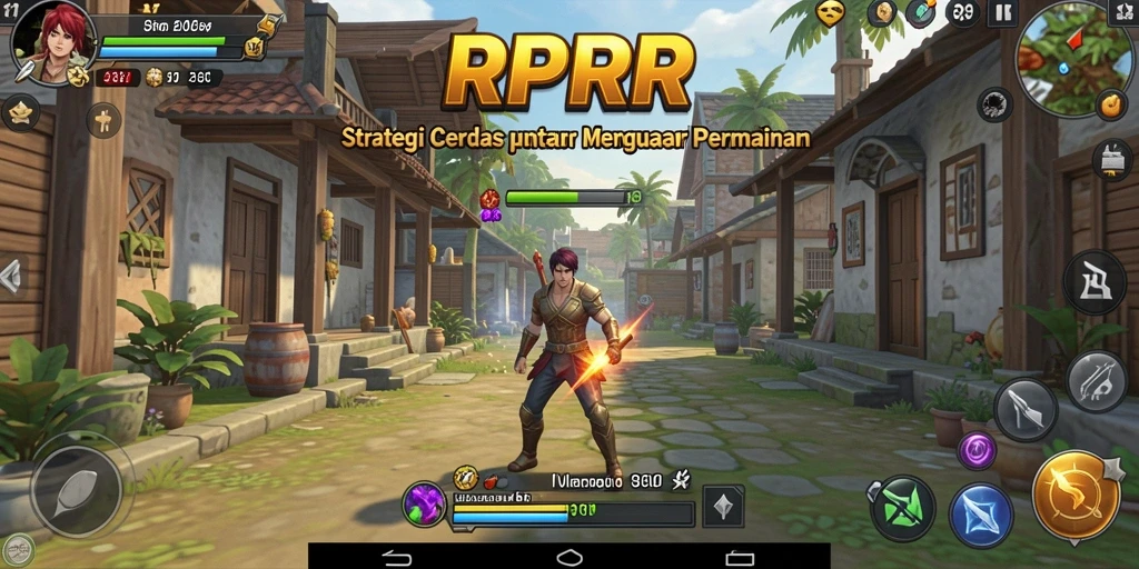 Gameplay menegangkan dalam RPRR, menunjukkan strategi yang mendebarkan.