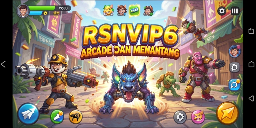 Tampilan gameplay RSNVIP6 yang seru dan penuh tantangan.