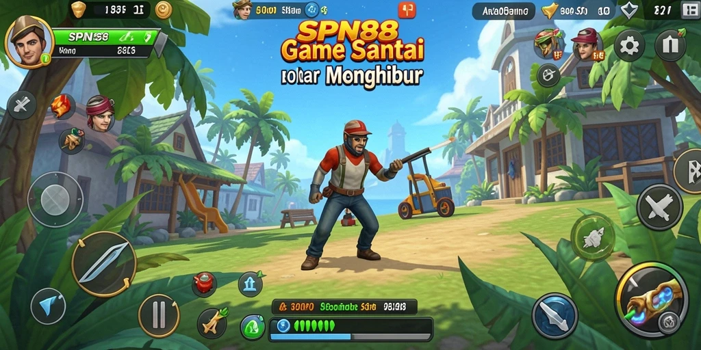 Screenshot gameplay SPN88 yang menarik dan penuh warna.
