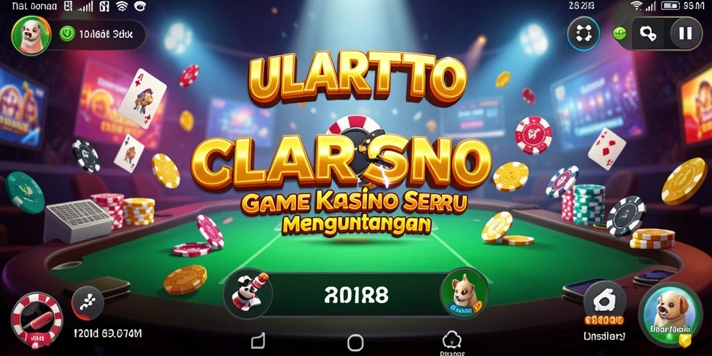 Tampilan antarmuka ULARTOTO yang menarik dan intuitif.