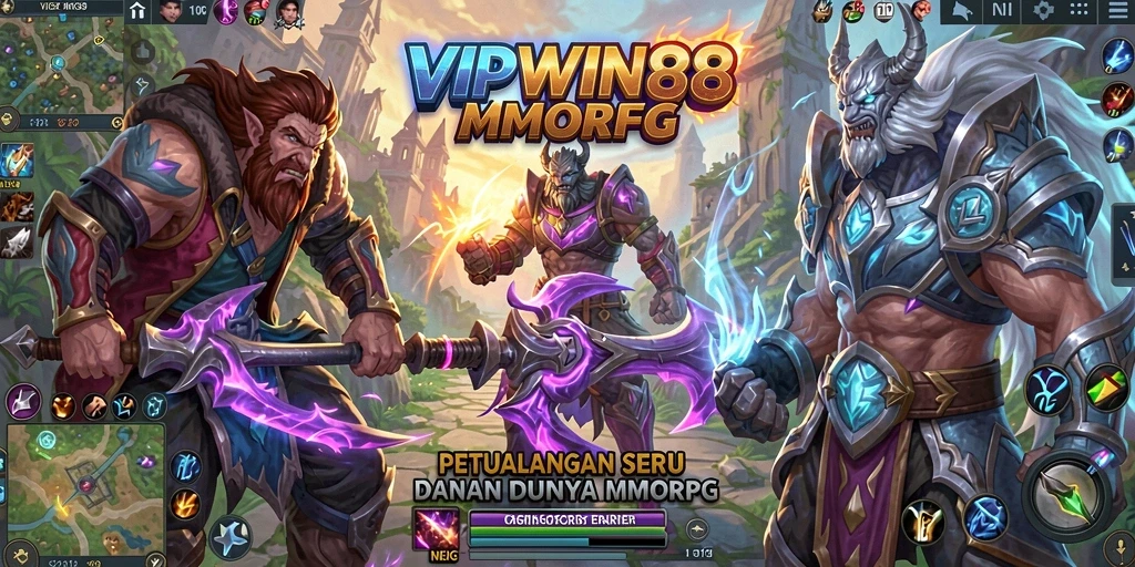 Gameplay MMORPG dari VIPWIN88 yang penuh aksi dan petualangan.