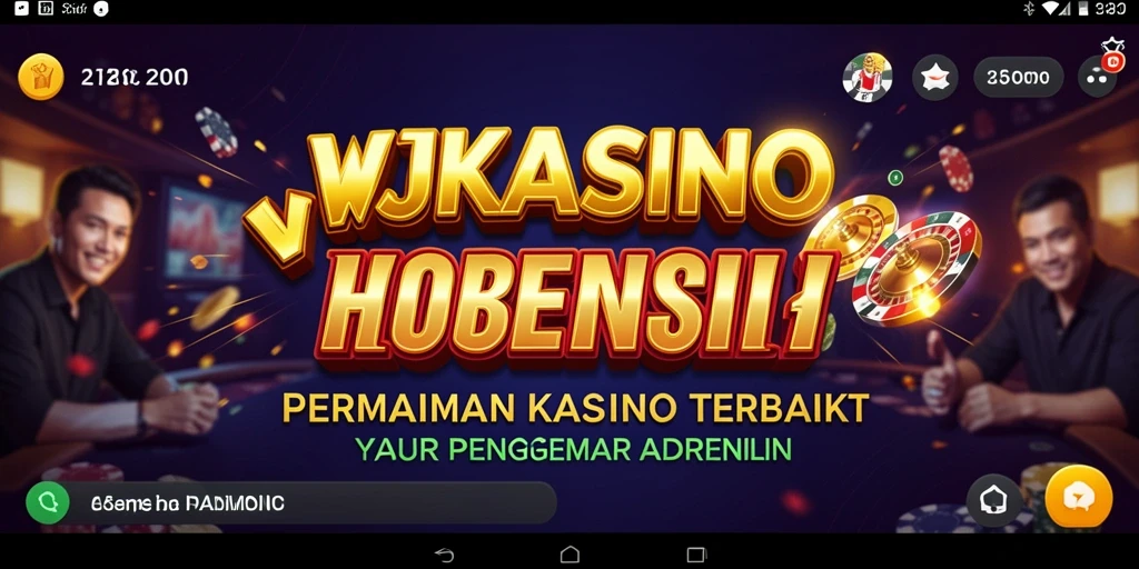 Gameplay WJKASINO yang mendebarkan dan interaktif.
